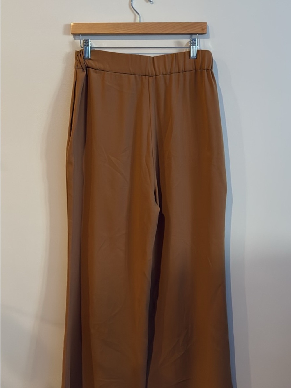 Leith Wide-Leg Pants in Caramel